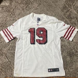 Large white alternate deebo Samuel jersey